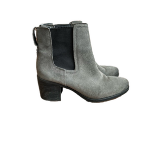 Sam Edelman “Hanley” Chelsea Suede Gray Bootie women’s size 10